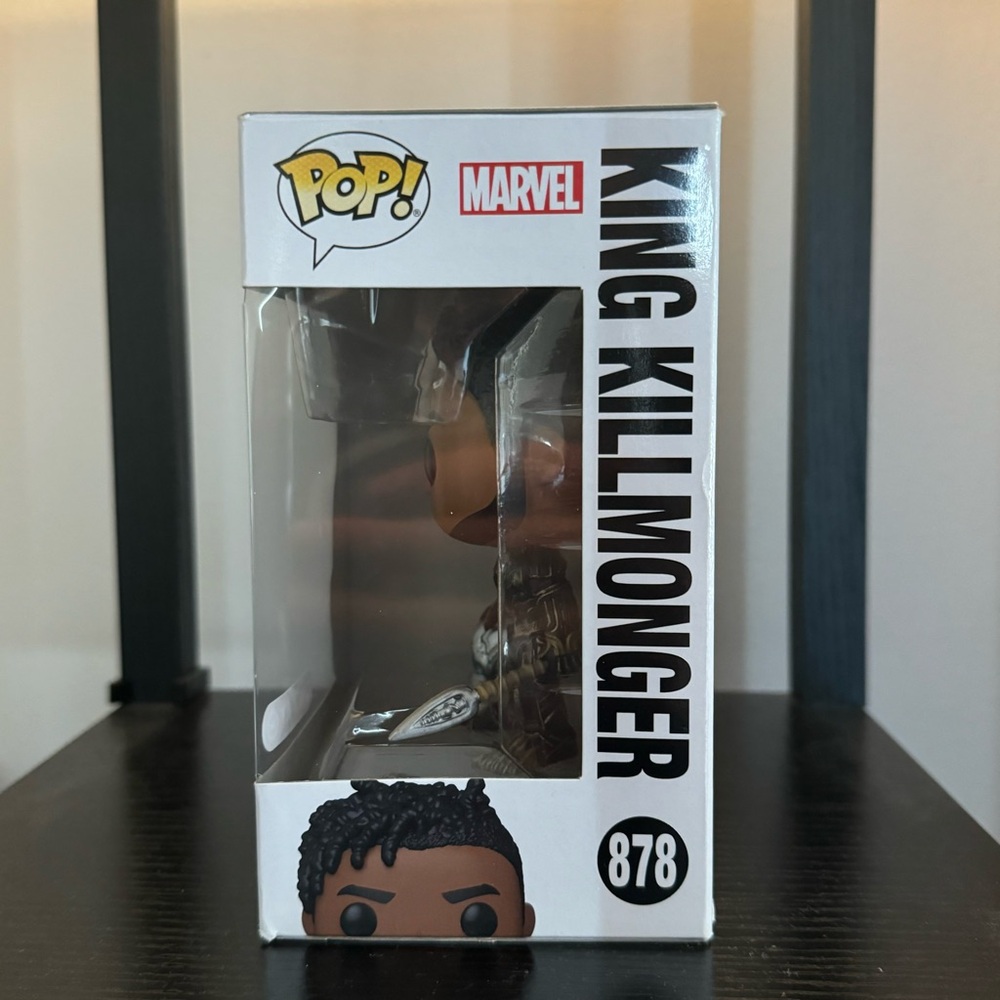 Marvel King Killmonger Funko POP! - Picture 6 of 6